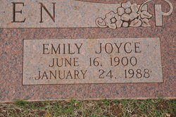 Emily Joyce <I>Simpson</I> Keen 