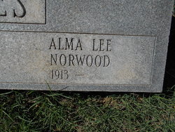Alma Lee <I>Norwood</I> Jones 