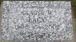 Gladys M <I>Lemon</I> Lacy 