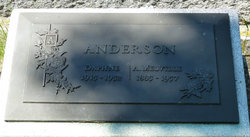 A Melville Anderson 