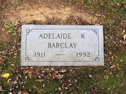 Adelaide K. <I>Bechtold</I> Barclay 