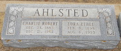 Lora Ethel <I>Routh</I> Ahlsted 