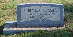 Nora Mable <I>Bloomfield</I> Ames 