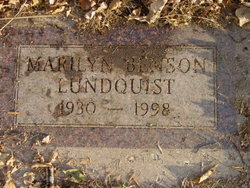 Marilyn Fay <I>Benson</I> Lundquist 