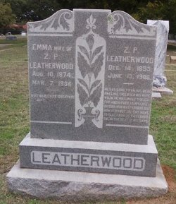 Emma Jane <I>Richardson</I> Leatherwood 