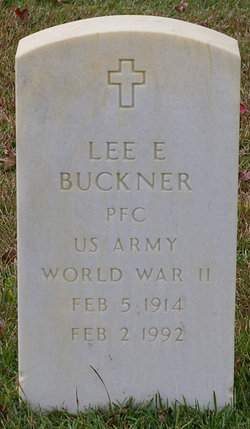 Lee Evans Buckner 