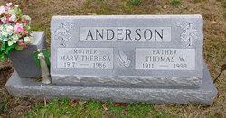 Mary Theresa <I>Dold</I> Anderson 