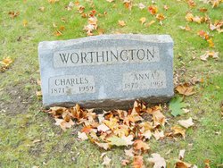 Anna Bertha <I>Fricke</I> Worthington 
