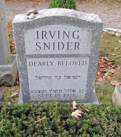 Irving Snider 