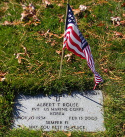 Pvt Albert T Rouse 