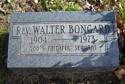 Rev Walter George Bongard 
