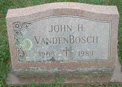 John H VanDenBosch 