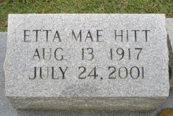 Etta Mae <I>Hitt</I> Byrd 