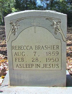 Harriett Rebecca E. “Henny” <I>Kendrick</I> Brashier 