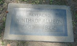 Rev Winthrop Allison 