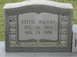 Nettie V. <I>Majure</I> Hillman 