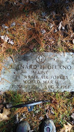 Bernard H Delano 