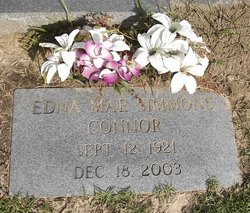 Edna Mae <I>Simmons</I> Connor 
