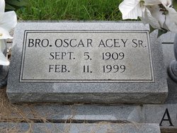 Oscar Acey Sr.