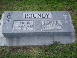 Marie Dorothy <I>Vander Wey</I> Roundy 