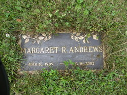 Margaret Wilson <I>Ross</I> Andrews 