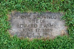 Jennie <I>Brownlow</I> Ashe 