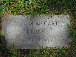 Lillian M <I>McCarthy</I> Berry 