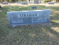 Nancy Jane <I>Swain</I> Strahan 
