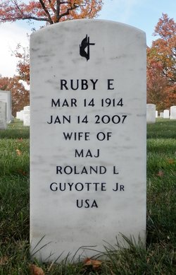 Ruby E <I>Bradley</I> Guyotte 