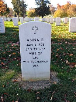 Anna R <I>Silvers</I> Buchanan 