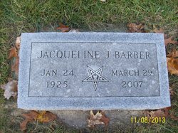 Jacqueline J Barber 