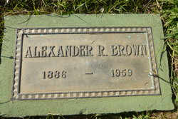 Alexander R Brown 