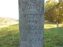 Elizabeth <I>Stover</I> Sweeney 