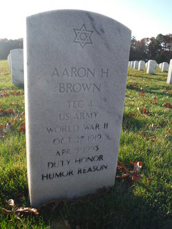 Aaron H Brown 