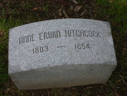 Anne <I>Erwin</I> Hitchcock 