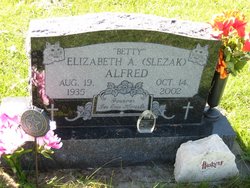 Elizabeth A “Betty” <I>Slezak</I> Alfred 
