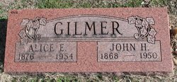 Alice E <I>Shepherd</I> Gilmer 