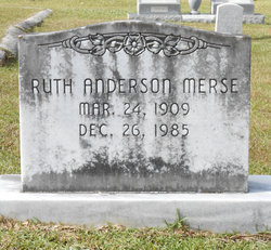 Grace Ruth <I>Anderson</I> Merse 