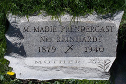 M Madie <I>Reinhardt</I> Prendergast 