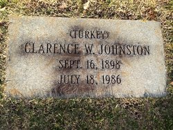 Clarence Wilson “Turkey” Johnston 