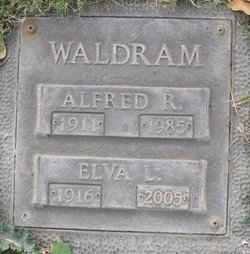 Elva Lillian <I>Baker</I> Waldram 