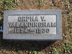 Orpha Lillie Viola <I>Cable</I> Valandingham 