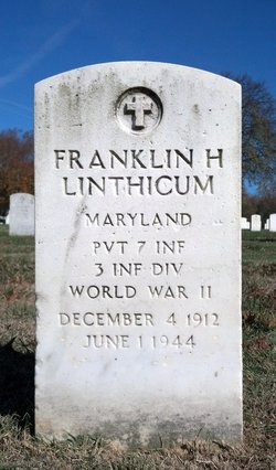 Pvt. Franklin H. Linthicum 
