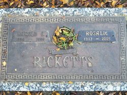 Rosalie <I>Vaught</I> Ricketts 