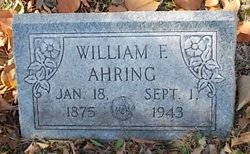 William Frank Ahring 