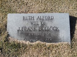 Ruth <I>Alford</I> Bullock 