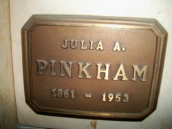 Julia A Pinkham 