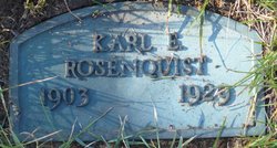 Karl Eugene Rosenquist 