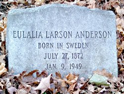 Eulalia <I>Larson</I> Anderson 