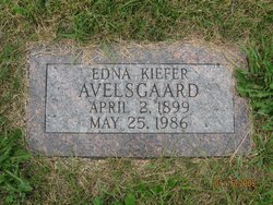 Edna <I>Kiefer</I> Avelsgaard - Moen 
